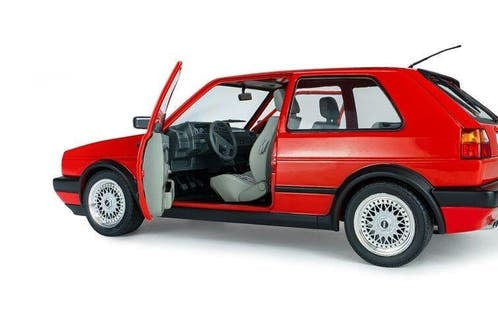 VW Golf II GTI G60 '89, rood / Solido / 1:18