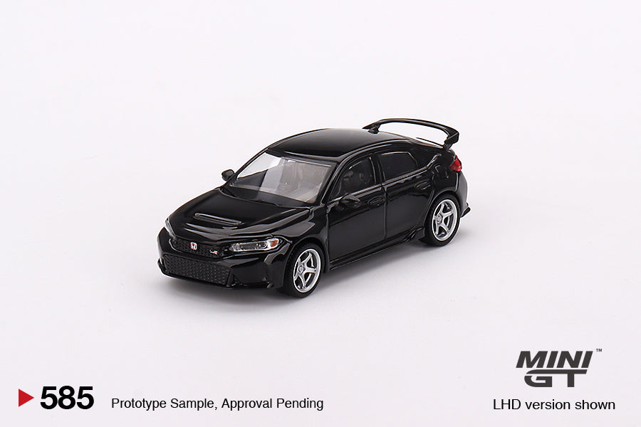 Honda Civic Type R Crystal Black Pearl '23 W/ Advan GT Wheel 1:64