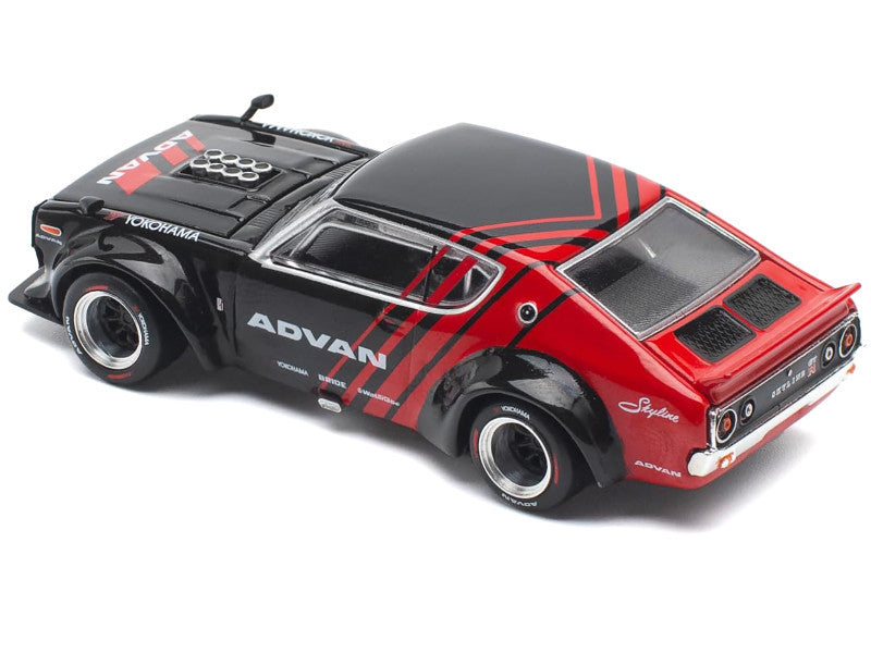 Nissan Skyline GT-R V8 Drift (Kenmeri) POPRACE PR64-199 1:64