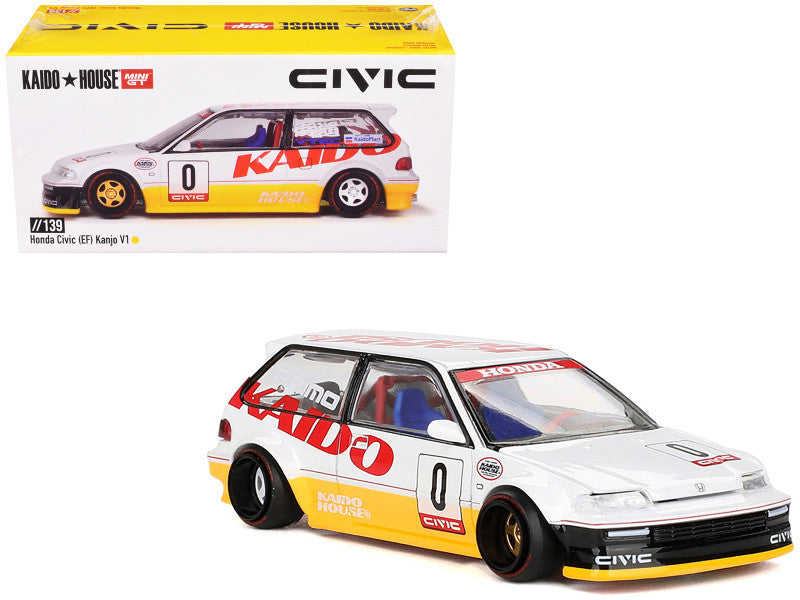 Kaido House x Mini GT Honda Civic (EF) Kanjo V1 #139 1/64