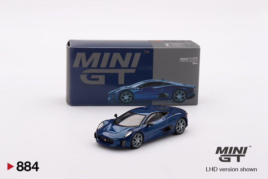 Jaguar C-X75 Blue 1:64