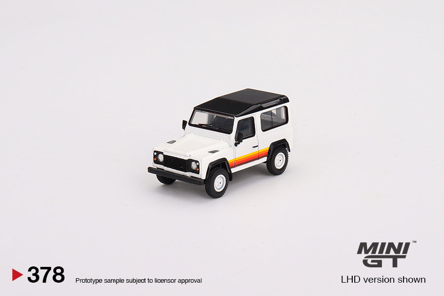 Land Rover Defender 90 Wagon White 1:64