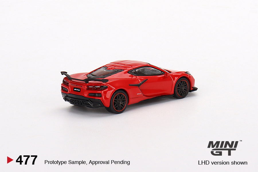 Chevrolet Corvette Z06 2023 Torch Red 1:64