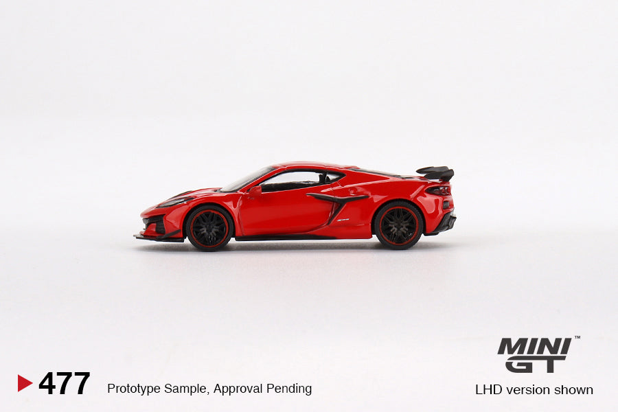 Chevrolet Corvette Z06 2023 Torch Red 1:64