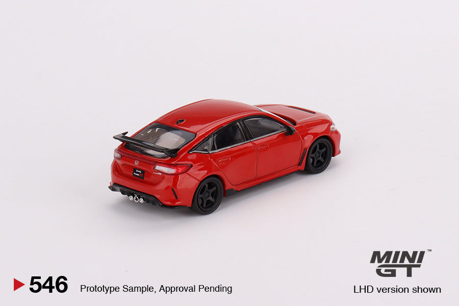 Honda Civic Type R Rallye Red 2023 W/ Advan GT Wheel 1:64