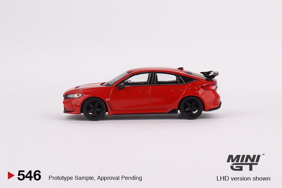 Honda Civic Type R Rallye Red 2023 W/ Advan GT Wheel 1:64
