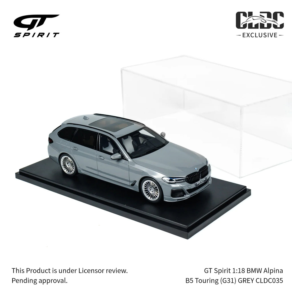 BMW Alpina B5 Touring (G31) GREY w/Display Case 1:18