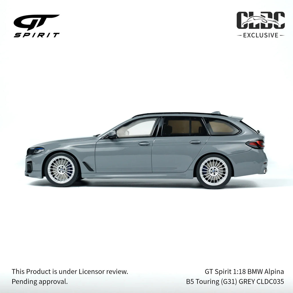 BMW Alpina B5 Touring (G31) GREY w/Display Case 1:18