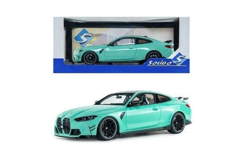 BMW M4 Performance Parts Solido Works '25, turquoise