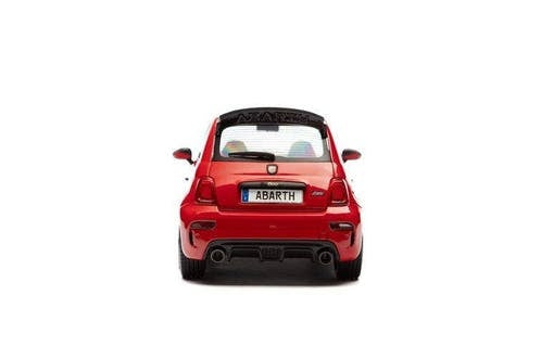 Fiat F595 Abarth Solido Works '23, rood / Solido / 1:18