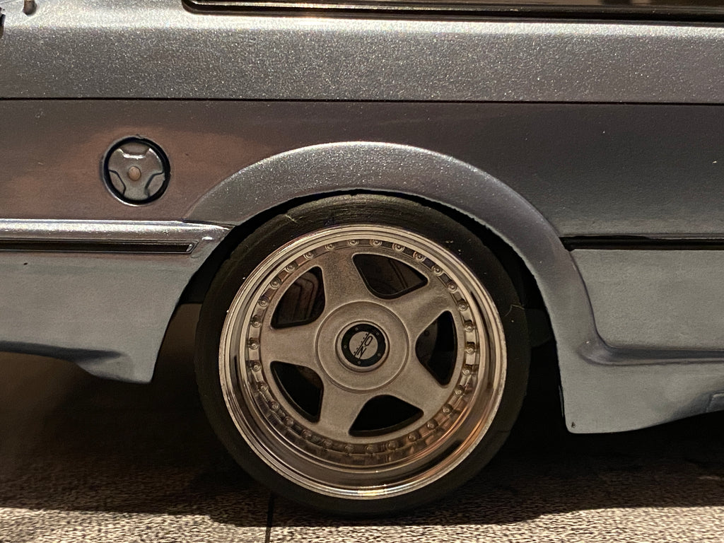 Ford Sierra RS500 '87, blauw (Tuning model) OZ Racing wheels