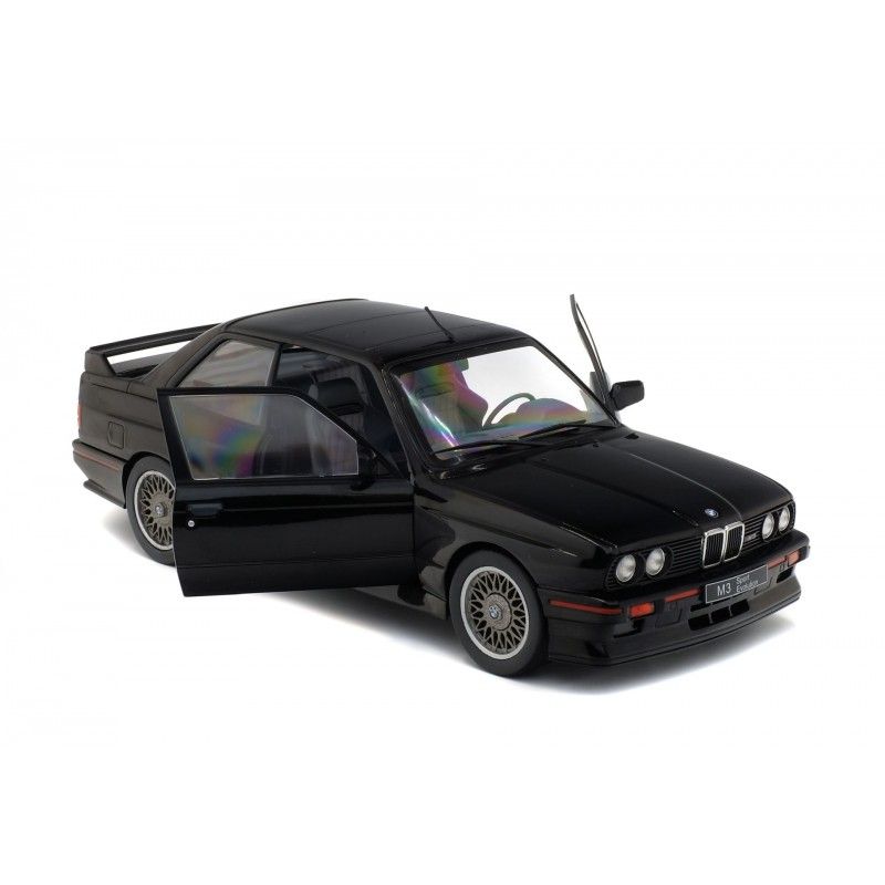 BMW M3 (E30) sport evo zwart 1990 1:18