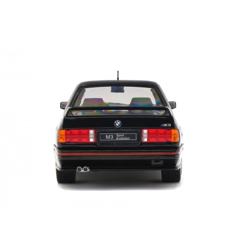 BMW M3 (E30) sport evo zwart 1990 1:18