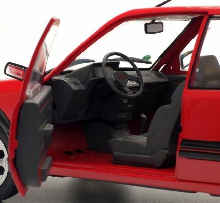 Peugeot 205 GTI 1.9, rood 1:18