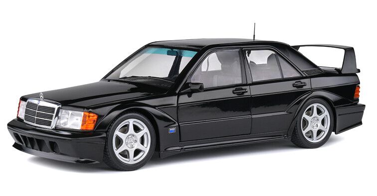 Mercedes Benz 190E Evo2, zwart 1:18