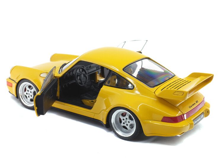 Porsche 911 (964) 3.8 RS, geel 1:18