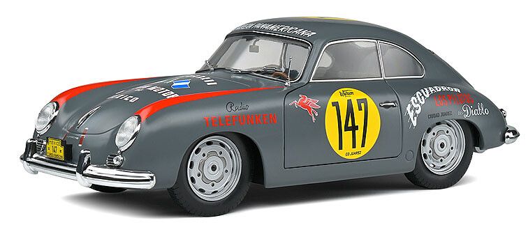 Porsche 356 Pre-A '54, grijs 1:18