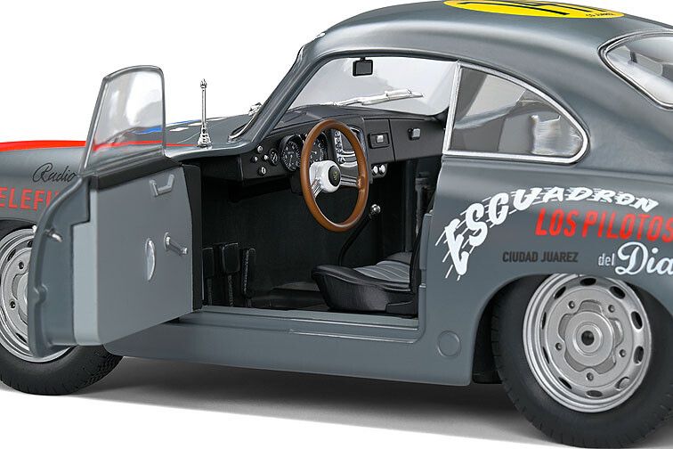 Porsche 356 Pre-A '54, grijs 1:18