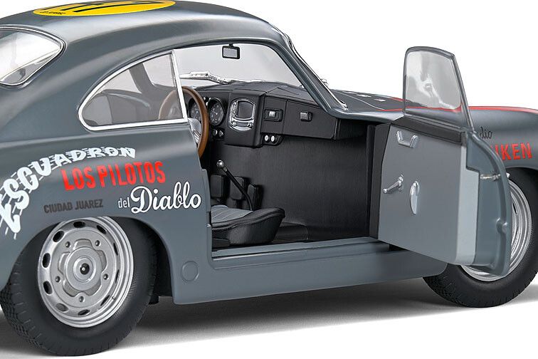 Porsche 356 Pre-A '54, grijs 1:18
