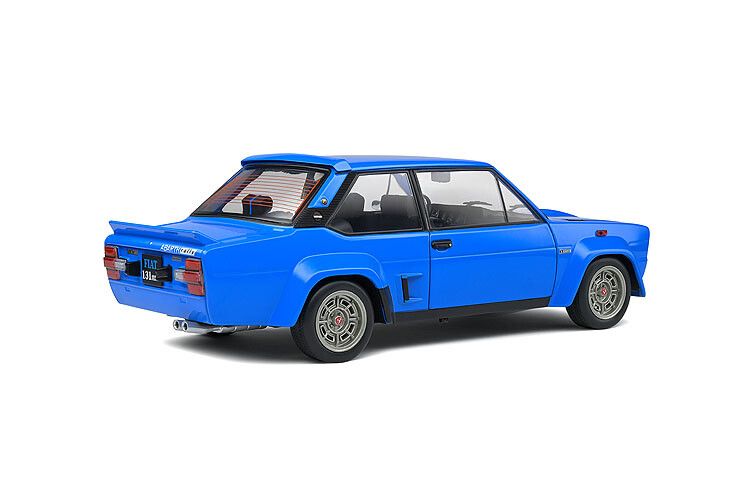 Fiat 131 Abarth '80, blauw 1:18