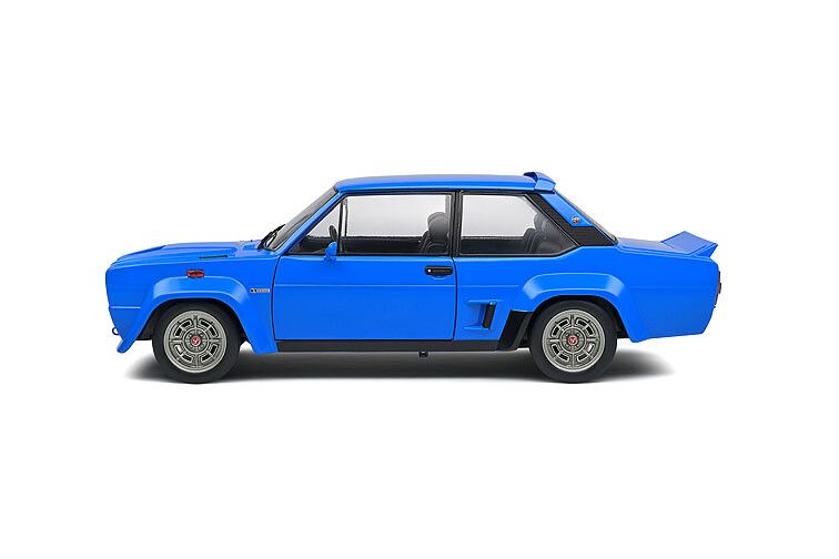 Fiat 131 Abarth '80, blauw 1:18