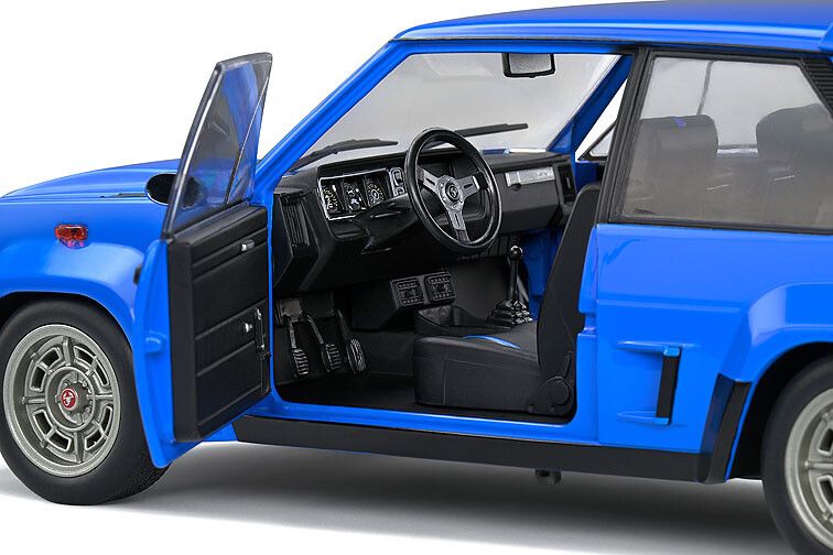Fiat 131 Abarth '80, blauw 1:18
