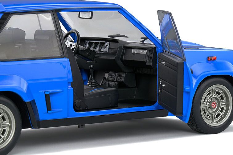 Fiat 131 Abarth '80, blauw 1:18
