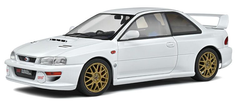 Subaru Impreza 22B '98, wit 1:18