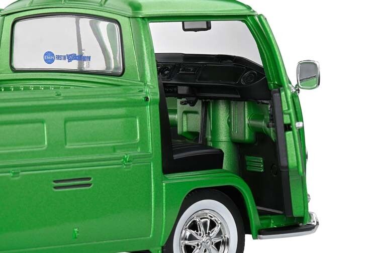 VW T2 pick up custom '68, groen 1:18