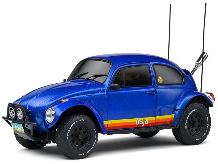 VW Kever Baja '75, blauw 1:18