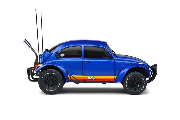 VW Kever Baja '75, blauw 1:18
