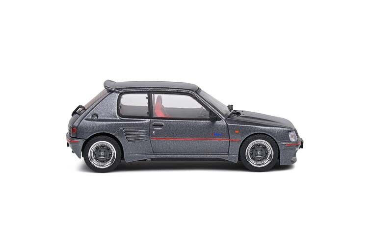 Peugeot 205 DIMA (T16), grijs 1:43