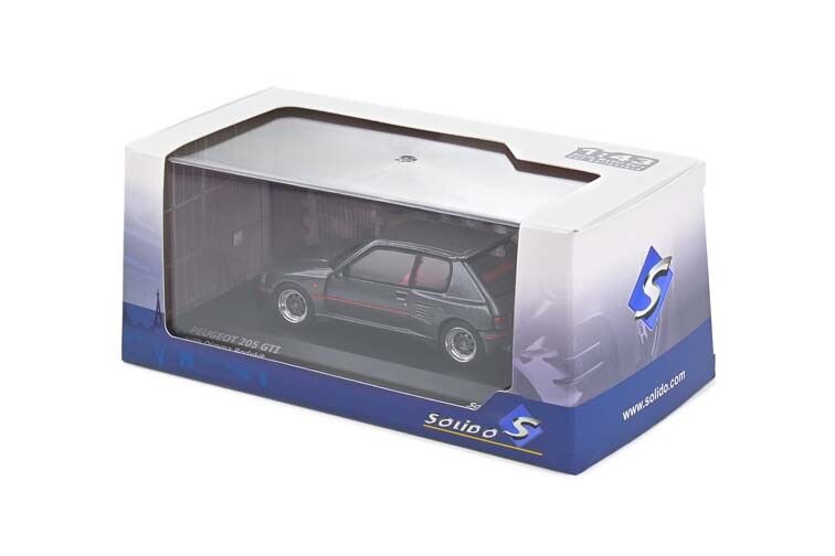 Peugeot 205 DIMA (T16), grijs 1:43