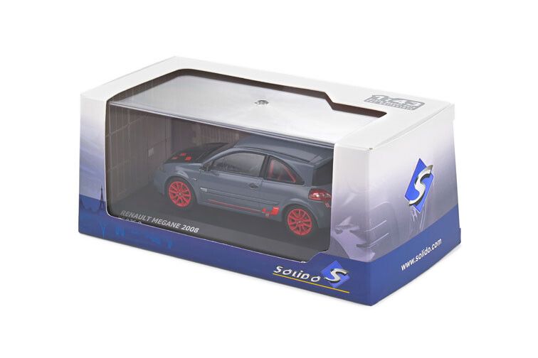 Renault Megane 2 R26-R, grijs 1:43