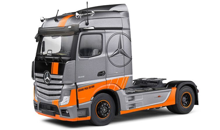 Mercedes Benz Actros B. Grand Prix Edition '19, zilver 1:24