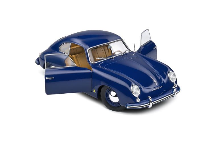Porsche 356 Pre A '53, blauw 1:18