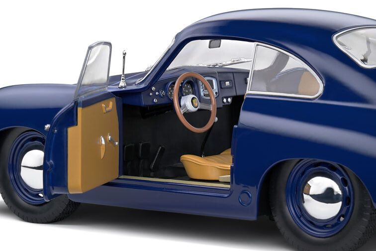 Porsche 356 Pre A '53, blauw 1:18