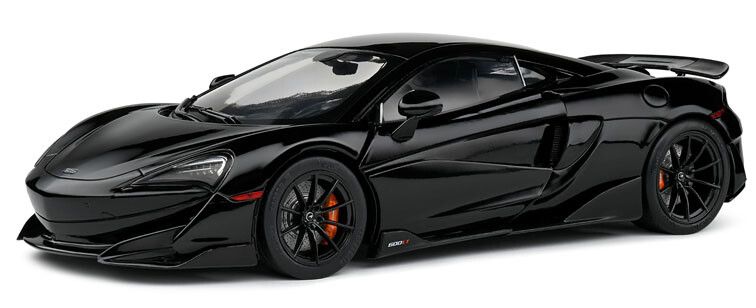 McLaren 600 LT '18, zwart 1:18