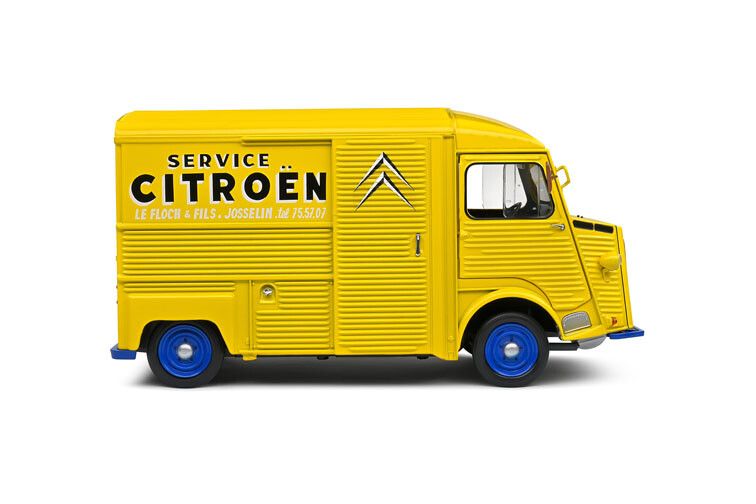 Citroen HY Citroen Service '69, geel 1:18