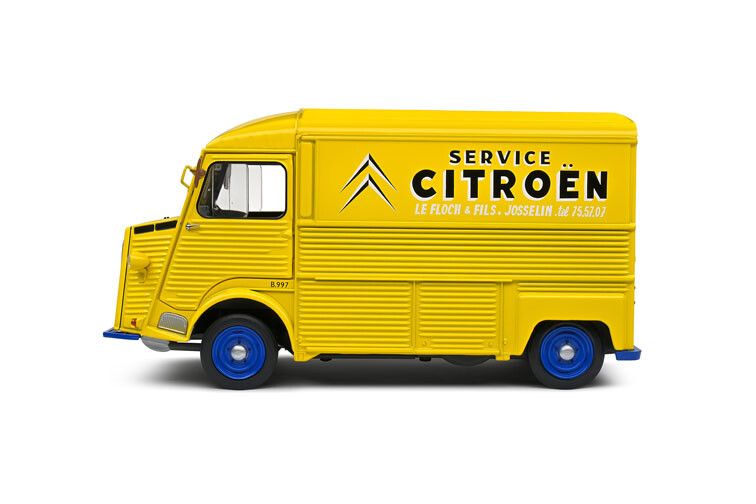 Citroen HY Citroen Service '69, geel 1:18