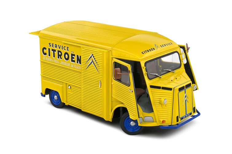 Citroen HY Citroen Service '69, geel 1:18