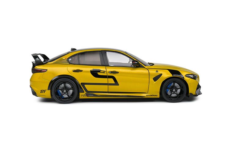 Alfa Romeo Giulia GTA '22, geel 1:18