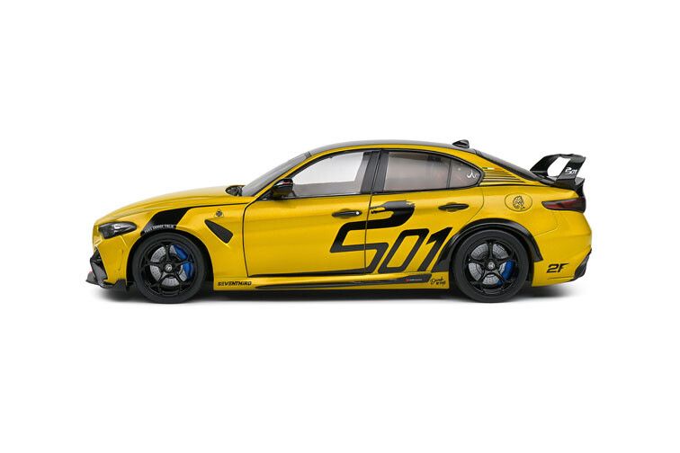 Alfa Romeo Giulia GTA '22, geel 1:18