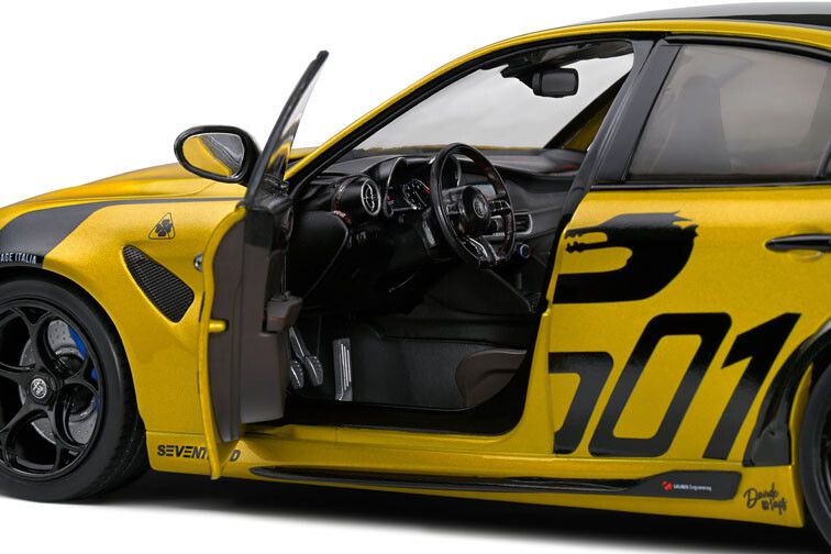 Alfa Romeo Giulia GTA '22, geel 1:18