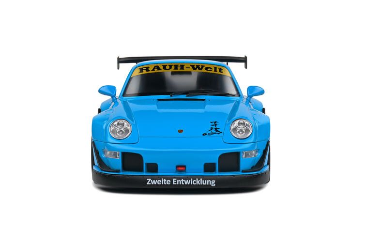 Porsche 911 (993) RWB Shingen '18, blauw 1:18