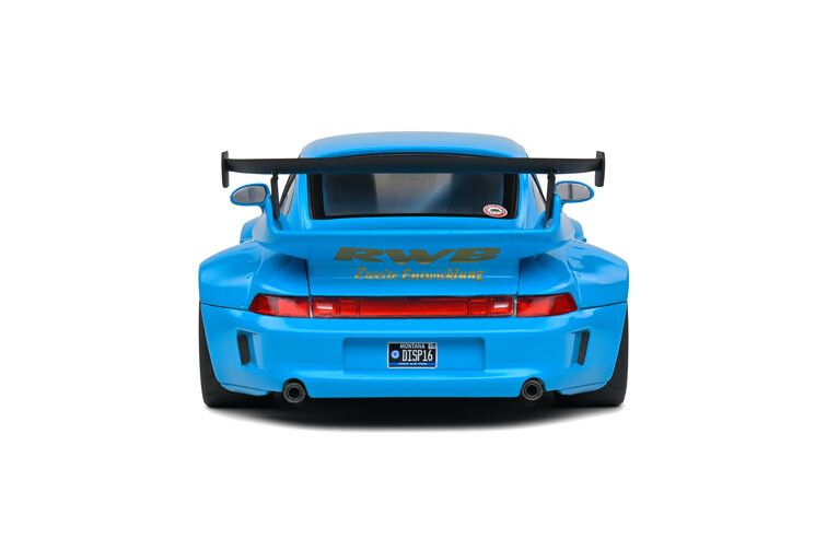 Porsche 911 (993) RWB Shingen '18, blauw 1:18