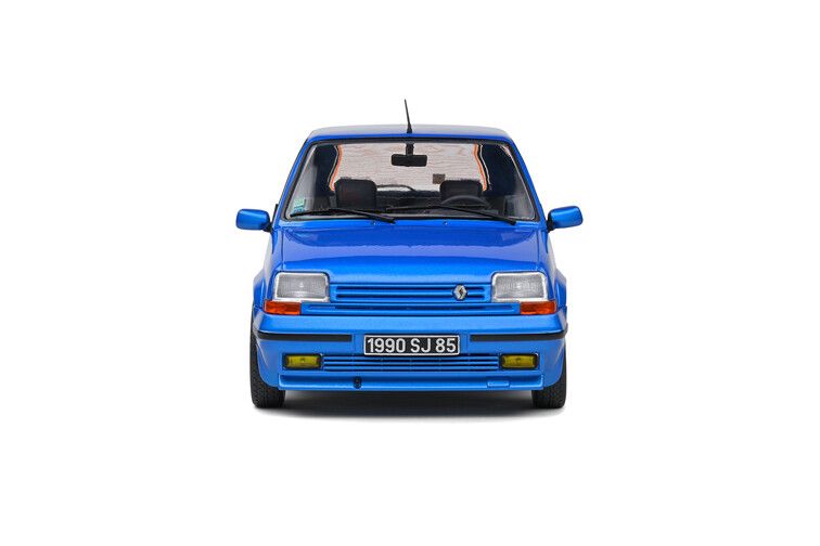 Renault 5 GT Turbo MK2 '89, blauw 1:18