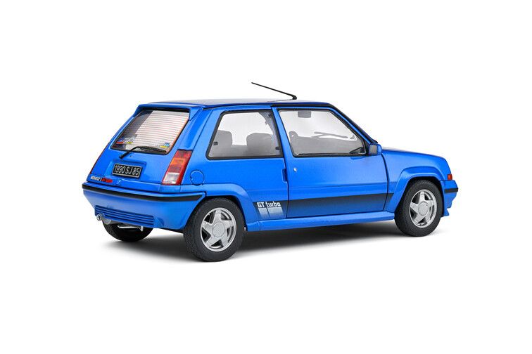 Renault 5 GT Turbo MK2 '89, blauw 1:18