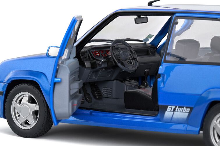 Renault 5 GT Turbo MK2 '89, blauw 1:18