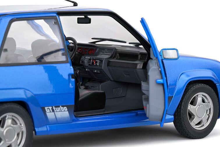 Renault 5 GT Turbo MK2 '89, blauw 1:18